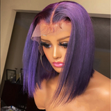 13x4 Frontal Lace Wig -Purple