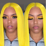 13x4 Frontal Lace Wig -Yellow
