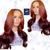 Ombre Colored Lace Frontal Wigs