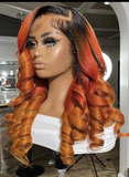 Ombre Brown Honey Blonde Front Lace