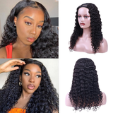 U Part Deep Wave Human Hair for Black Women