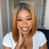 13x4 Frontal Lace Wig - 1B Brown