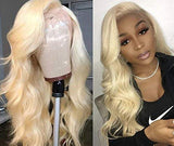 Blonde 613 Wig - Body Wave Natural Hair - 13x6 Frontal Lace